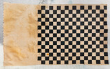 Fototapeta Las - Paper with checkered pattern, texture background