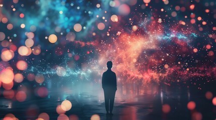 Poster - Pushing the boundaries of imagination with digital tools   AI generated illustration