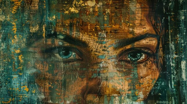 Pushing the boundaries of traditional artwork with digital tools   AI generated illustration
