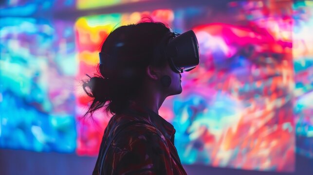 Redefining the concept of art in the digital age   AI generated illustration