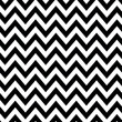 Seamless pattern with black and white chevron