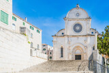 Fototapeta Na drzwi - Cathedral of St. James in Sibenik, Dalmatia, Croatia