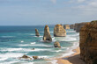 12 Apostles; a beautiful rock formation in the Great Ocean Road where you can also visit nearby sites like Loch Ard George, The Razorback, The Grotto and many more