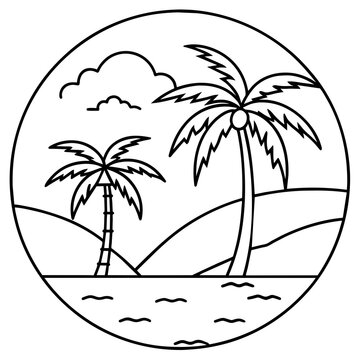          Summer vibes vector illustration.

