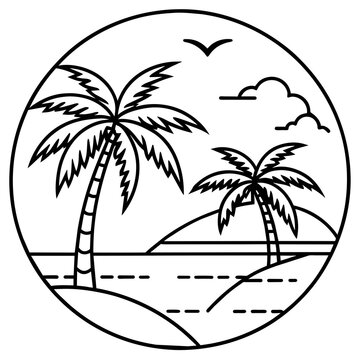          Summer vibes vector illustration.
