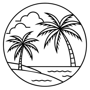          Summer vibes vector illustration.
