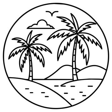          Summer vibes vector illustration.
