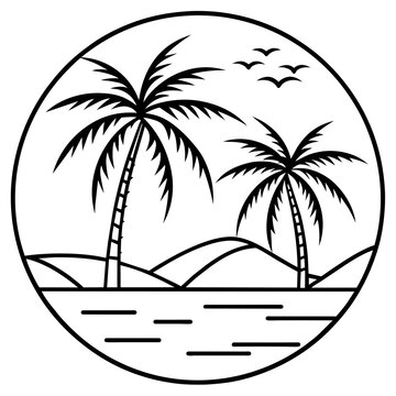          Summer vibes vector illustration.
