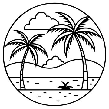          Summer vibes vector illustration.
