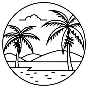          Summer vibes vector illustration.
