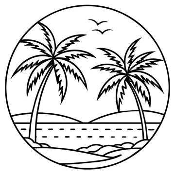          Summer vibes vector illustration.
