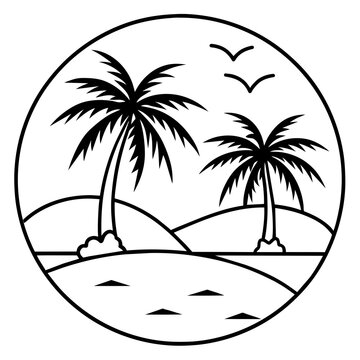          Summer vibes vector illustration.
