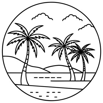          Summer vibes vector illustration.
