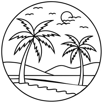          Summer vibes vector illustration.
