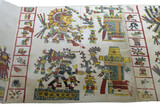 Fototapeta Paryż - Codex Cospi. The 4 Aztec cardinal points