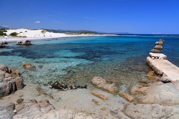 Sticker - Sardinia - Capo Comino beach