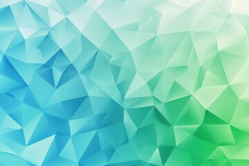 abstract geometric background with gradient of blue and green