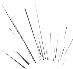 Poster - manga speed line explosion effect. comic motion element. action graphic flash burst and explosive bo