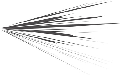 Poster - manga speed line explosion effect. comic motion element. action graphic flash burst and explosive bo