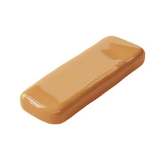 Poster - A brown rectangle on a transparent Background