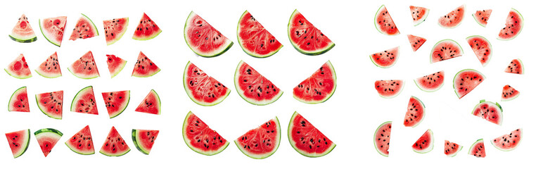 Poster - Creative layout made of watermelon