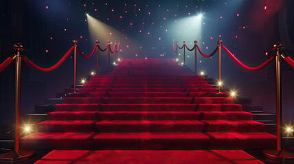 Wall Mural - Red Carpet Stage vip entry