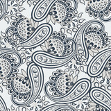 Fototapeta Dinusie - Paisley Floral oriental ethnic Pattern. Seamless Vector Ornament. Damask fabric patterns.