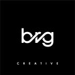 BRG Letter Initial Logo Design Template Vector Illustration