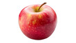 red apple isolated transparant png on white 