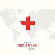 World Red Cross Day, post, World Red Cross Day poster | 8th May. red cross. vector illustration, World. Red Cross Day post. poster, vector. flat design. international. Red Cross Day poster.  
