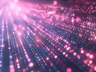 Poster - High speed global data transfer Abstract Tech background