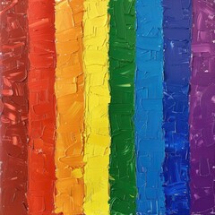 Poster - rainbow flag 