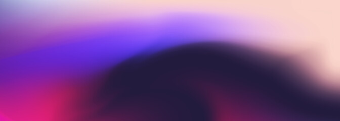 Poster - Abstract colorful liquid holographic gradient background. Liquid holographic colored creative banner. Blurred soft blend color gradient minimalist background header wallpaper design