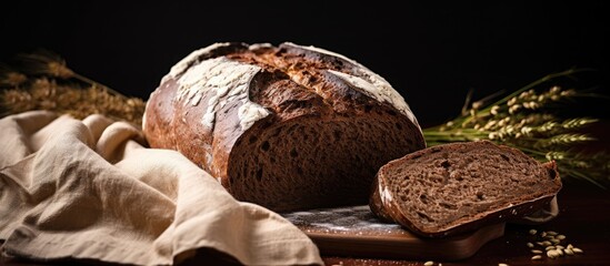 Poster - Loaf bread cutting board cloth