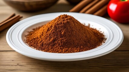 Poster -  Autumn warmth in a bowl  Cinnamon spice