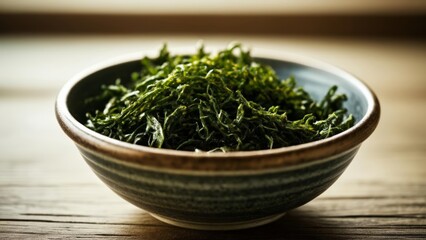 Wall Mural -  Fresh herbs in a bowl ready to enhance your dish