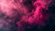 Abstract pink and black smoke background