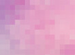 Gradient background from light and dark pink squares. A backing of  pink pixels for publication, poster, calendar, post, screensaver, wallpaper, cover, website. Vector illustration