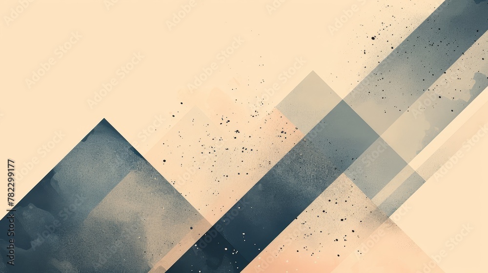 Simple Borders: A vector illustration of a geometric border with clean ...
