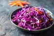 © LimeSky - Bowl of red cabbage and carrot salad