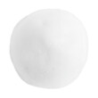 White cosmetic foam on a blank background. isolated