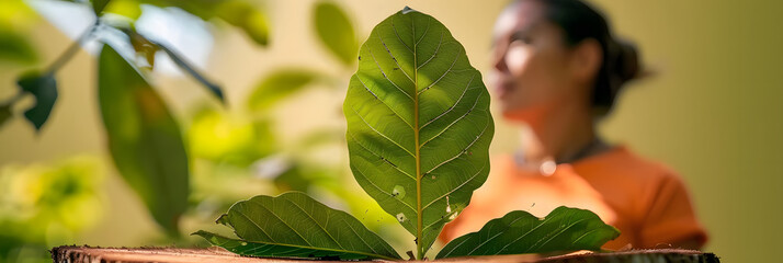 Poster - organization promoting reforestation projects to offset carbon footprint and support environmental s