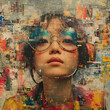 Urban exploration through art: A captivating fusion of cityscapes and portraiture