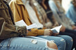 © JM Nimhas - Rows of seated people holding papers for seminar