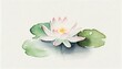 Ethereal Chinese Landscape Watercolor Painting Generative AI