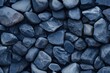 Majestic Blue Stone Backdrop Generative AI