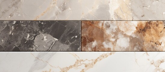 Aufkleber - Marble Floor Close Up Various Textures