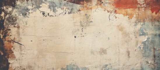 Aufkleber - Peeling paint on wall
