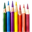 © Uday - Colored pencils on white background,png