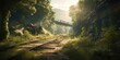 Captivating Cinematic Landscape in Hyperrealistic Style Generative AI